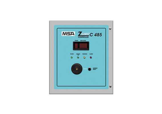 For wide-ranging gas-monitoring needs, the economical Z-Gard C 485 Controllers are up to the task. The controllers connect with a wide array of MSA Z-Gard S Sensors, with controller models accepting up to 24 sensors. Relay outputs indicate warning, alarm or sensor fail for each zone, and units are available with one or two zones. A large LED readout displays the active channel and the corresponding sensor gas level.